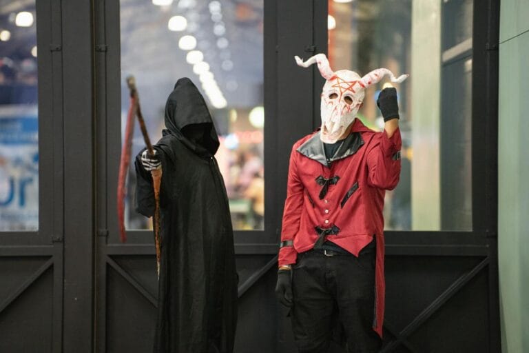 Character Ai Blog Post Ideas 31 Two Cosplayers In Detailed Costumes At An Anime Event In San José, Costa Rica.