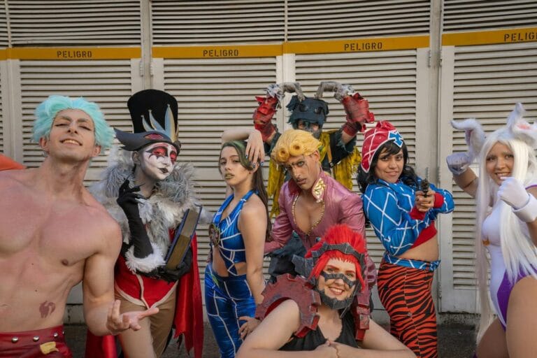 Character Ai Horror Roleplay Prompts 23 Colorful Cosplay Characters Enjoying Buenos Aires Anime Convention.