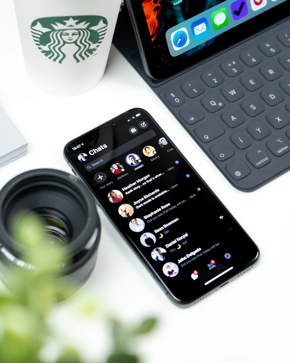 Turned-On Android Smartphone