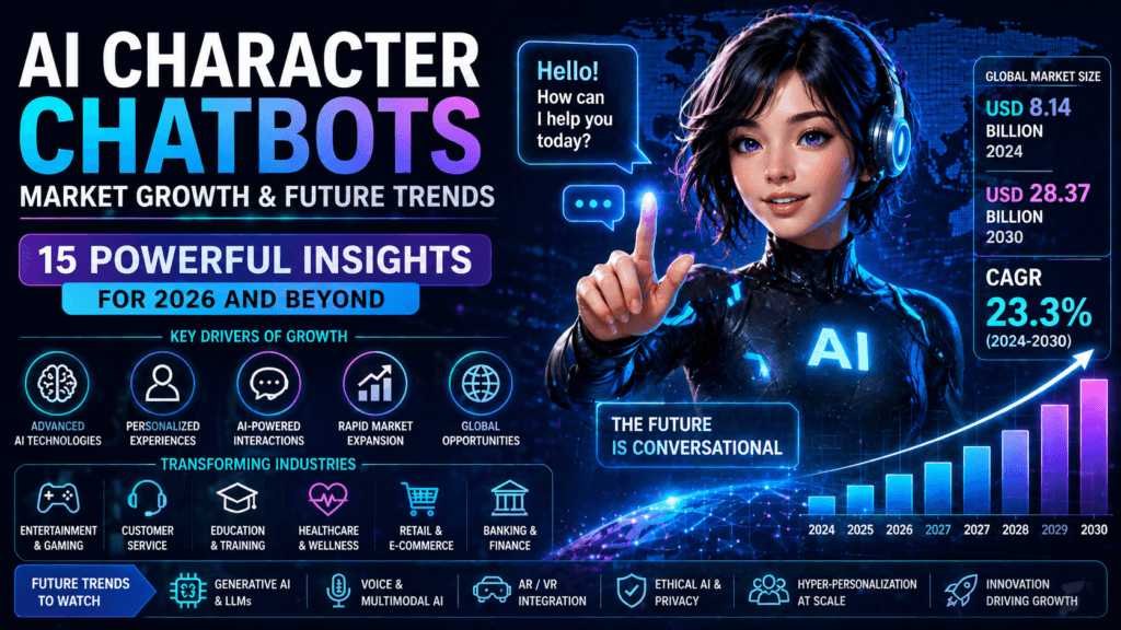 Ai Character Chatbots Market Growth Future Trends 15 Powerful Insights For 2026 And Beyond
