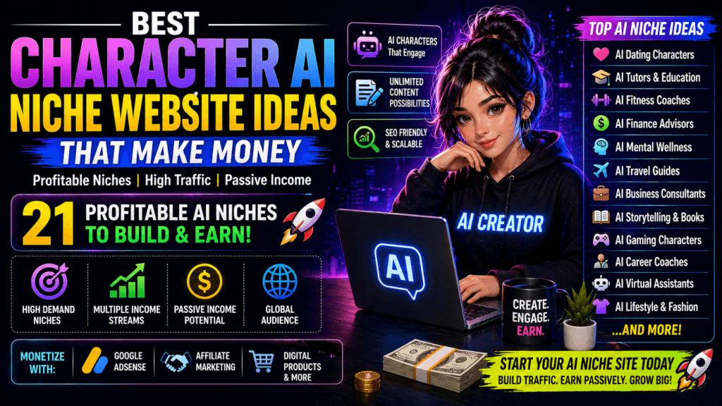 Best Character Ai Niche Website Ideas That Make Money 21 Profitable Niches To Build In 2026