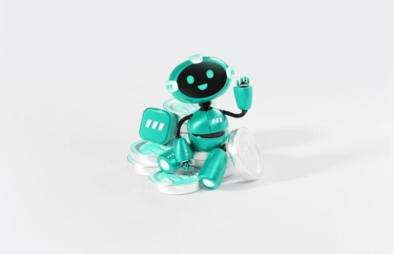 Character Ai Vs Chatgpt Chatbot Comparison 1 A Toy Robot With A Blue Background