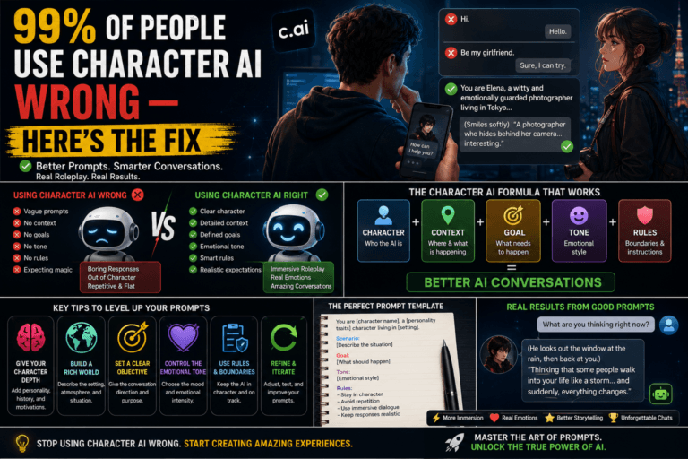 99% Of People Use Character Ai Wrong — Here’s The Fix 16 99 Of People Use Character Ai Wrong — Heres The Fix