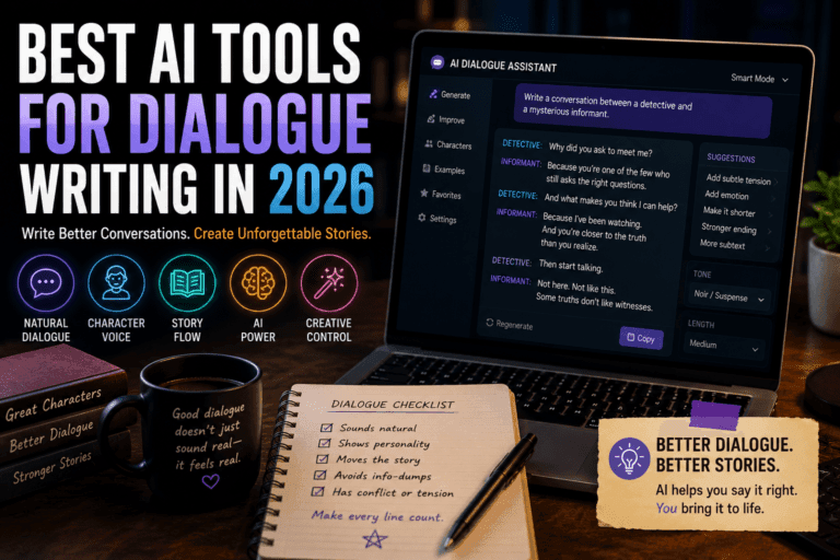 Best Ai Tools For Dialogue Writing In 2026