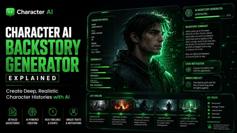 Character Ai Character Backstory Generator Explained