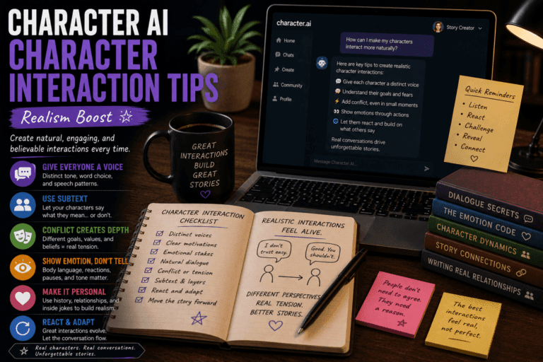 Character Ai Character Interaction Tips Realism Boost
