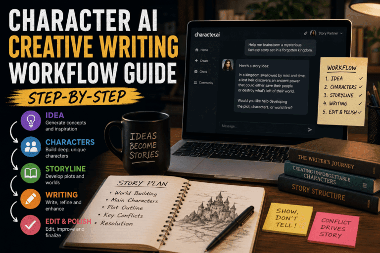 Character Ai Creative Writing Workflow Guide Step By Step