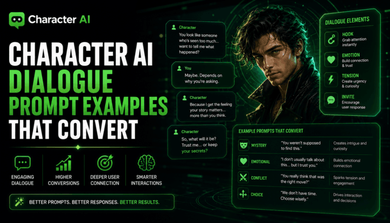 Character Ai Dialogue Prompt Examples That Convert