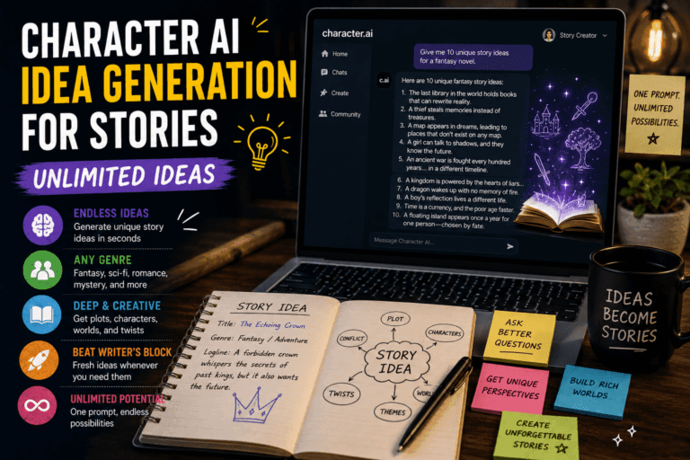 Character Ai Idea Generation For Stories Unlimited Ideas