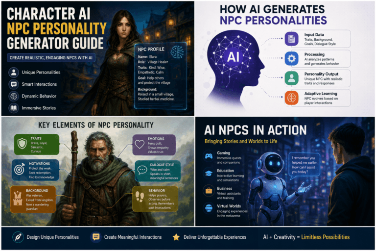 Character Ai Npc Personality Generator Guide