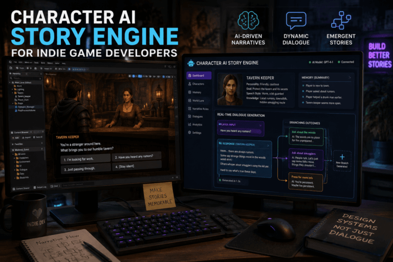 Character Ai Story Engine For Indie Game Developers