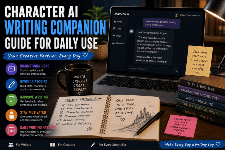 Character Ai Writing Companion Guide For Daily Use