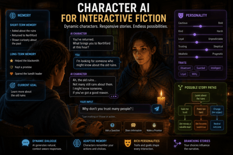Character Ai For Interactive Fiction: Tools &Amp; Tips 6 Character Ai For Interactive Fiction Tools Tips