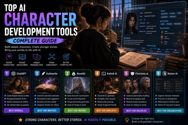 Top Ai Character Development Tools Complete Guide