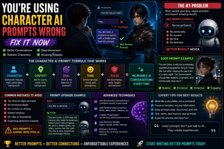 You’re Using Character Ai Prompts Wrong (Fix It Now) 14 Youre Using Character Ai Prompts Wrong Fix It Now