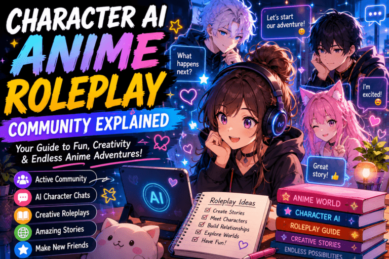 Character Ai Anime Roleplay Community Explained